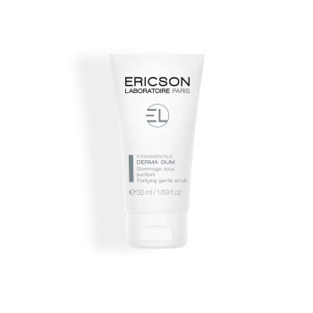 DERMA GUM Purifying gentle scrub - soft clay exfoliant for clean skin