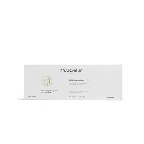 Fraîcheur Paris 24K Gold Repair Collagen Face Mask (3 Units) – izgaismojoša kolagēna sejas maska