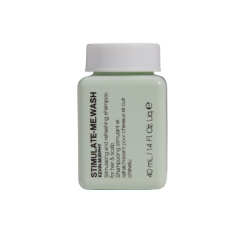 STIMULATE-ME.WASH travel size - atsvaidzinošs šampūns galvas ādas vitalitātei un stiprākiem matiem ceļojumos