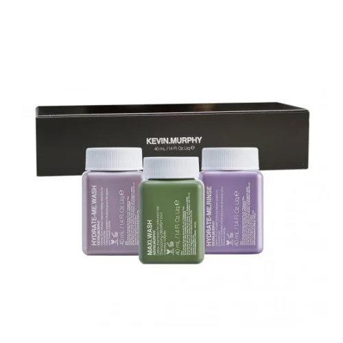 DETOX.ME HYDRATE MINI KIT - moisturizing and detoxifying mini set for dry, dull hair