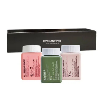 DETOX.ME PLUMPING MINI KIT - volumizing and strengthening mini care set for thin hair