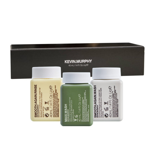 DETOX.ME SMOOTH MINI KIT - разглаживающий мини-набор ухода для гладких, послушных волос без пушения