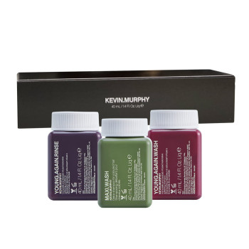 DETOX YOUNG.AGAIN MINI KIT - atjaunojošs un attīrošs mini kopšanas komplekts ar antioksidantu aizsardzību