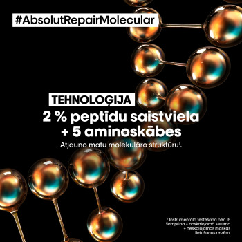 Serie Expert Absolut Repair Molecular Leave-In Mask - deep repair and protection