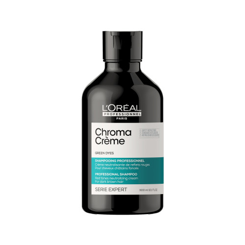 Serie Expert Chroma Crème Green Shampoo - neutralizing red tones