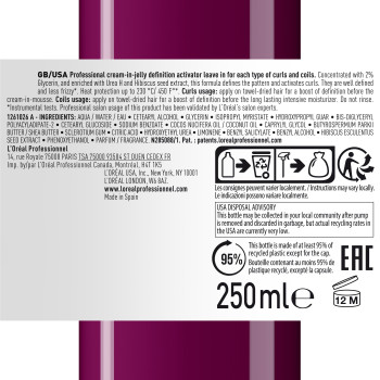 Serie Expert Curl Expression Cream Gel - definition and shine