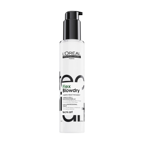 Tecni.Art Flex Blow-Dry Cream - heat protection and volume