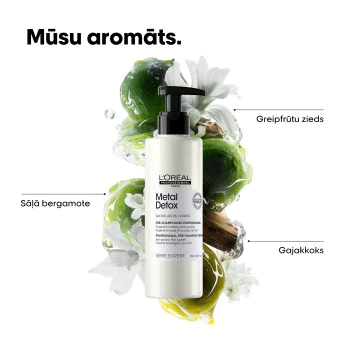Serie Expert Metal Detox filler - atjaunojošs pirmsšampūna līdzeklis