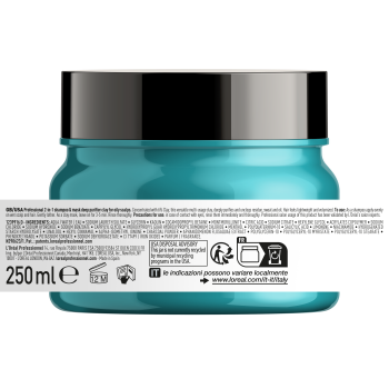 Serie Expert Scalp Advanced 2 in 1 Clay Mask Shampoo - purifying and balancing