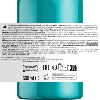 Serie Expert Anti-dandruff šampūns 500ml - pretblaugznu attīrīšana