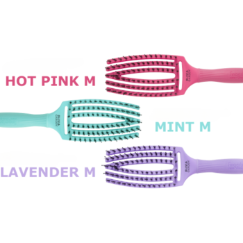 Fingerbrush Care Iconic Boar&Nylon Mint M – izliekta jonu suka