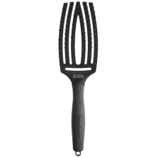 FINGERBRUSH Care Iconic Double bristles black M – double bristle ionic brush