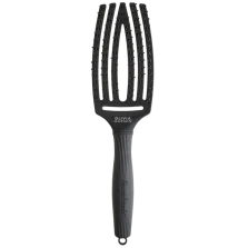 FINGERBRUSH Care Iconic Double bristles black M – double bristle ionic brush