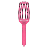 Fingerbrush Care Iconic Boar&Nylon  Hot Pink M