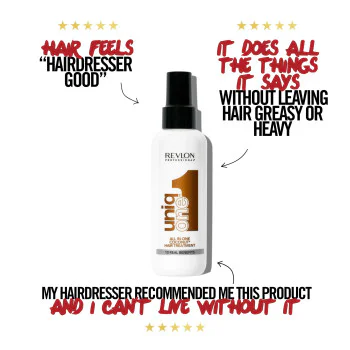 UNIQ ONE Coconut Hair Treatment 10 in 1 – Восстанавливающий и питательный несмываемый спрей