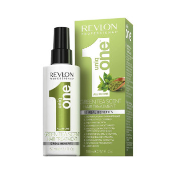 UNIQ ONE Green Tea Hair Treatment 10 in 1 – Refreshing leave-in care for balance and vitality