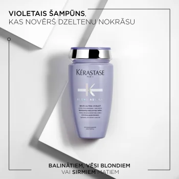 BAIN ULTRA-VIOLET - фиолетовый шампунь для блондированных и мелированных волос