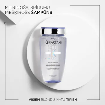 BAIN LUMIÈRE - izgaismojošs šampūns gaišiem matiem
