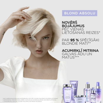 2% PURE [HA] SERUM - hialuronskābes serums galvas ādas un blondu matu kopšanai