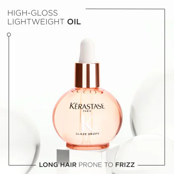 HUILE GLAZE DROPS - масло для блеска и мягкости волос