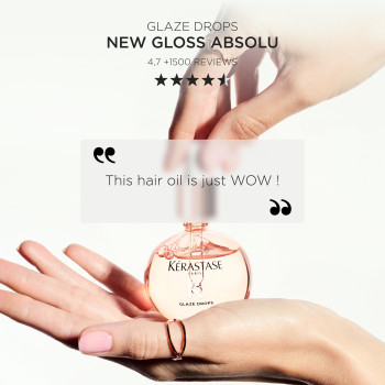 HUILE GLAZE DROPS - finishing oil for shine and softness