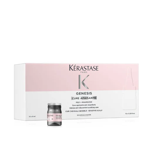 CURE APAISANTE - soothing scalp treatment, 10 × 6 ml