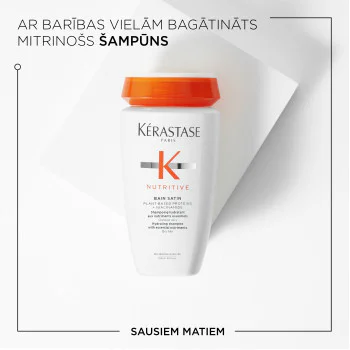 BAIN SATIN RICHE - питательный и увлажняющий шампунь для очень сухих волос