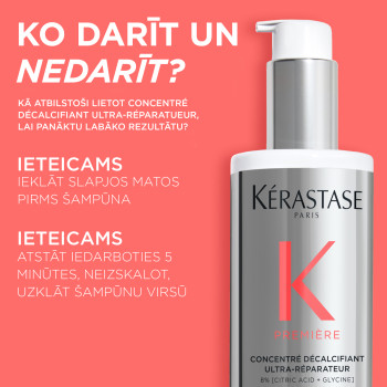 CONCENTRÉ DÉCALCIFIANT ULTRA-RÉPARATEUR - salon repair treatment