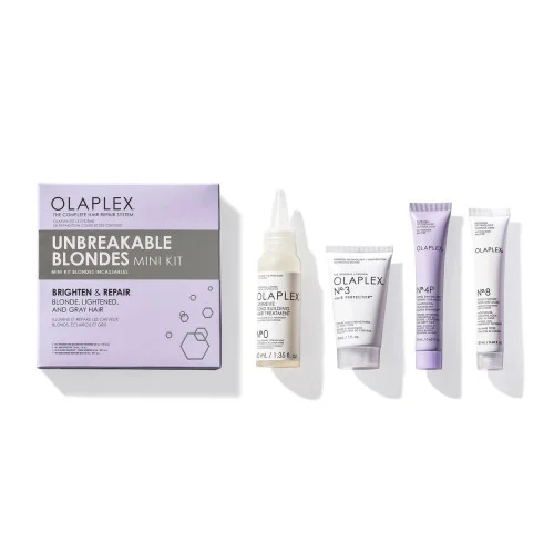 UNBREAKABLE BLONDES MINI KIT – atjaunojošs komplekts blondiem matiem