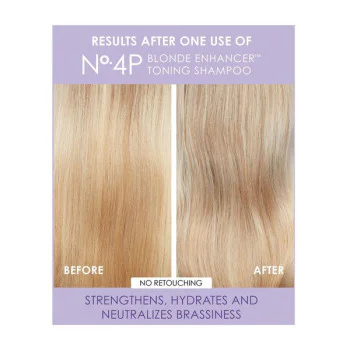 NO.4P BLONDE ENHANCER TONING SHAMPOO – violet toning care